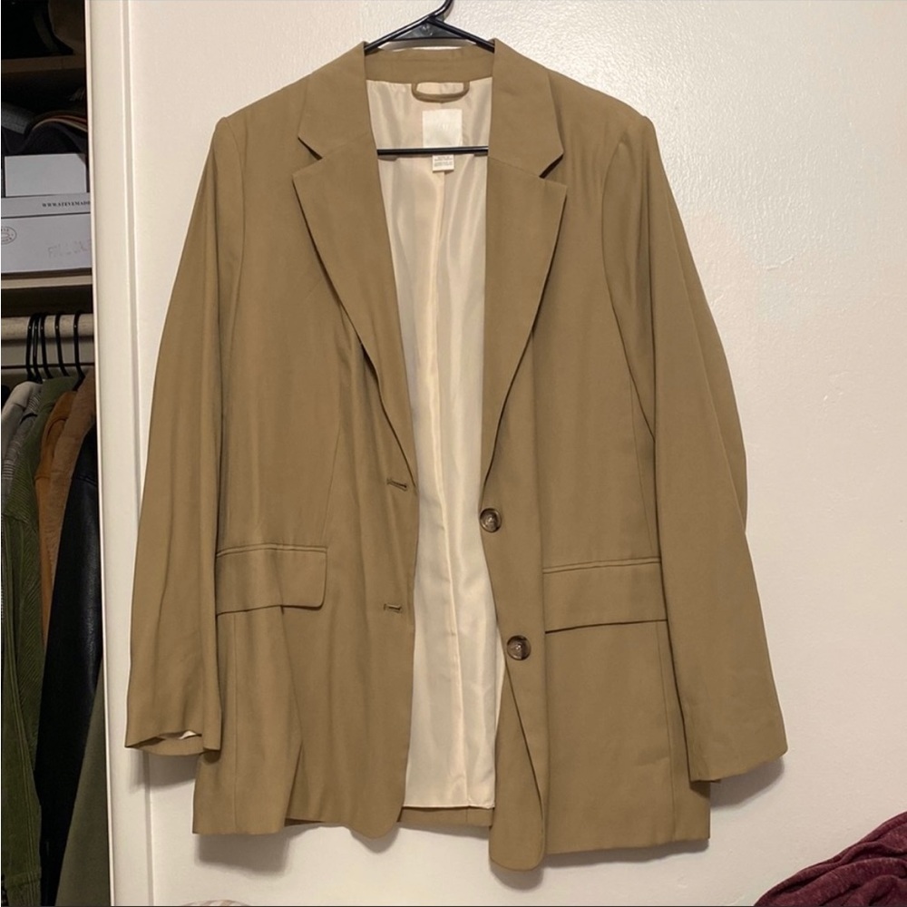 H&M camel blazer - Picture 3 of 3